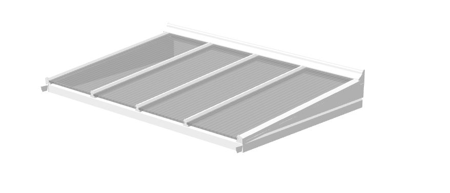 Polycarbonate Lean to Roof