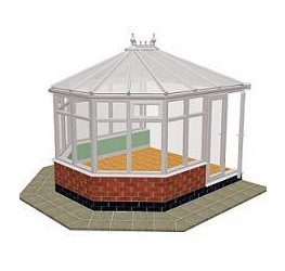 Victorian Double Hipped Conservatory