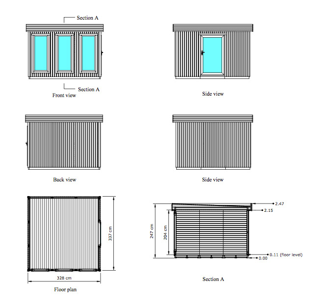 Mini Cube Elevations