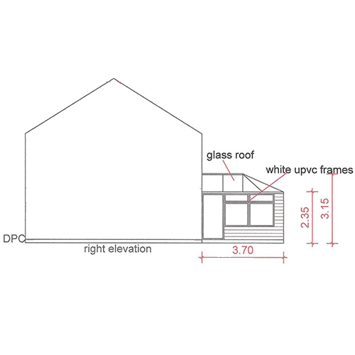 right elevation image