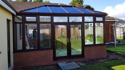 conservatory on to a bungalow